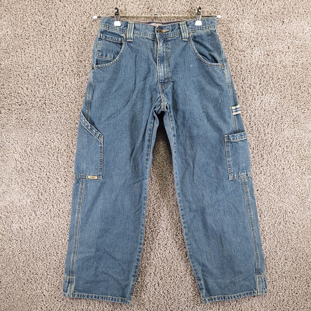 Levi Strauss Carpenter Jeans Boys 16 (Fits W29xL27) Medium Wash Signature